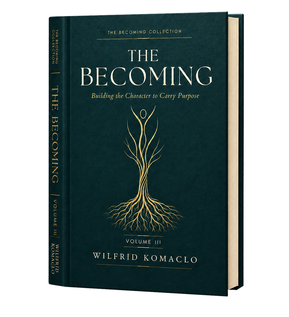 The Becoming book mockup