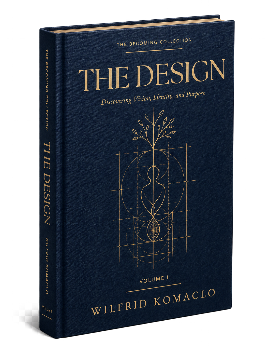 The Design book mockup