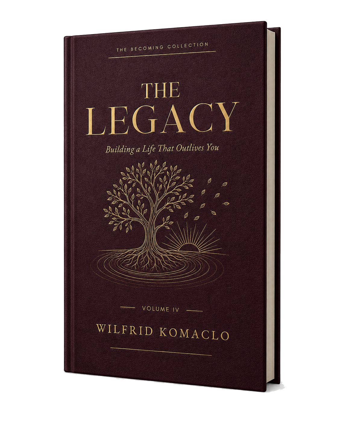 The Legacy book mockup